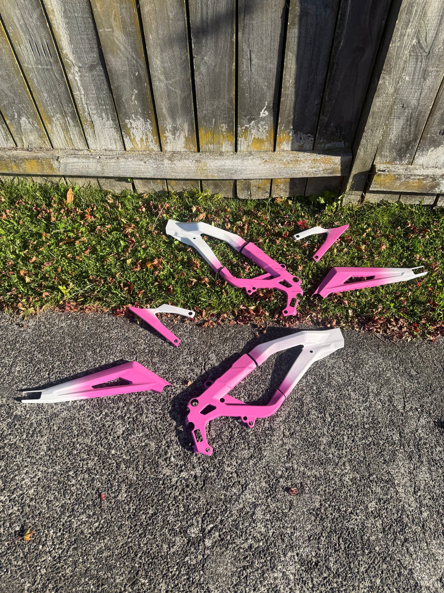 Surron LBX Custom Coated Frame Guards
