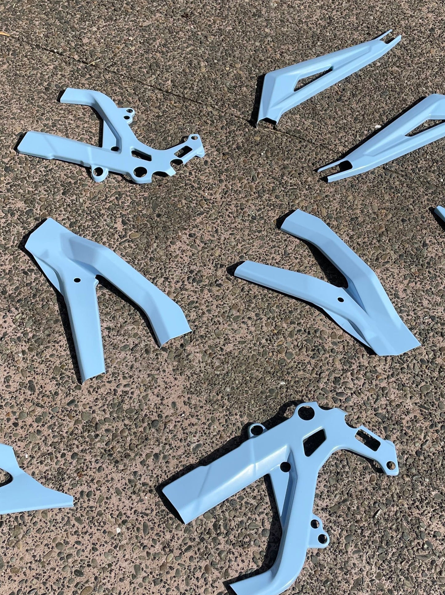 Surron LBX Custom Coated Frame Guards