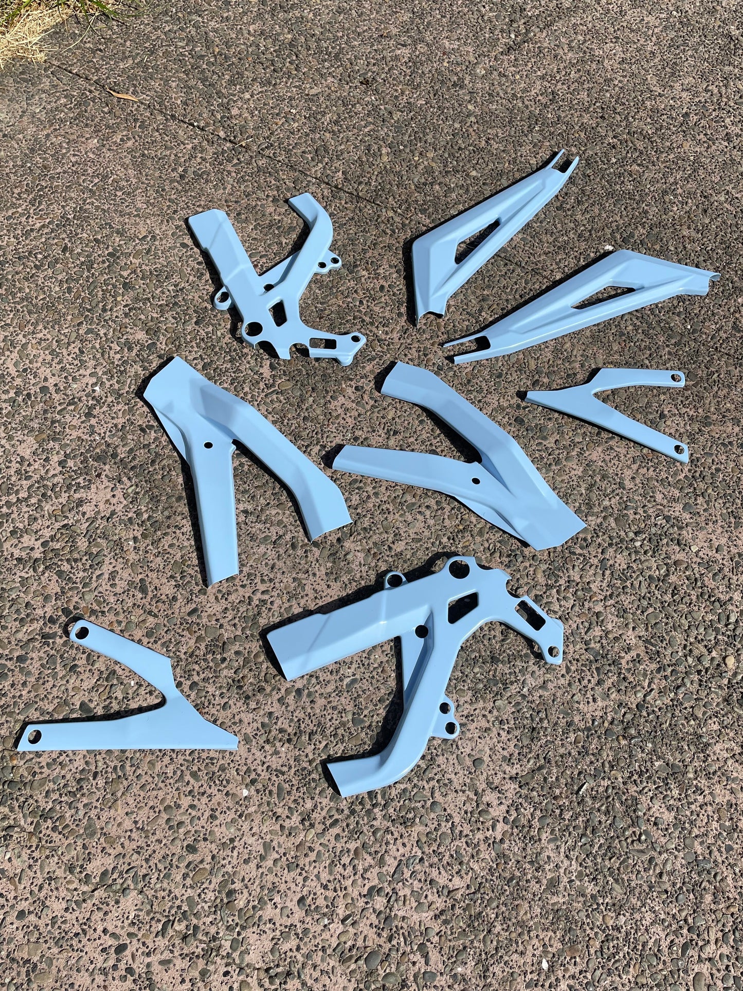 Surron LBX Custom Coated Frame Guards