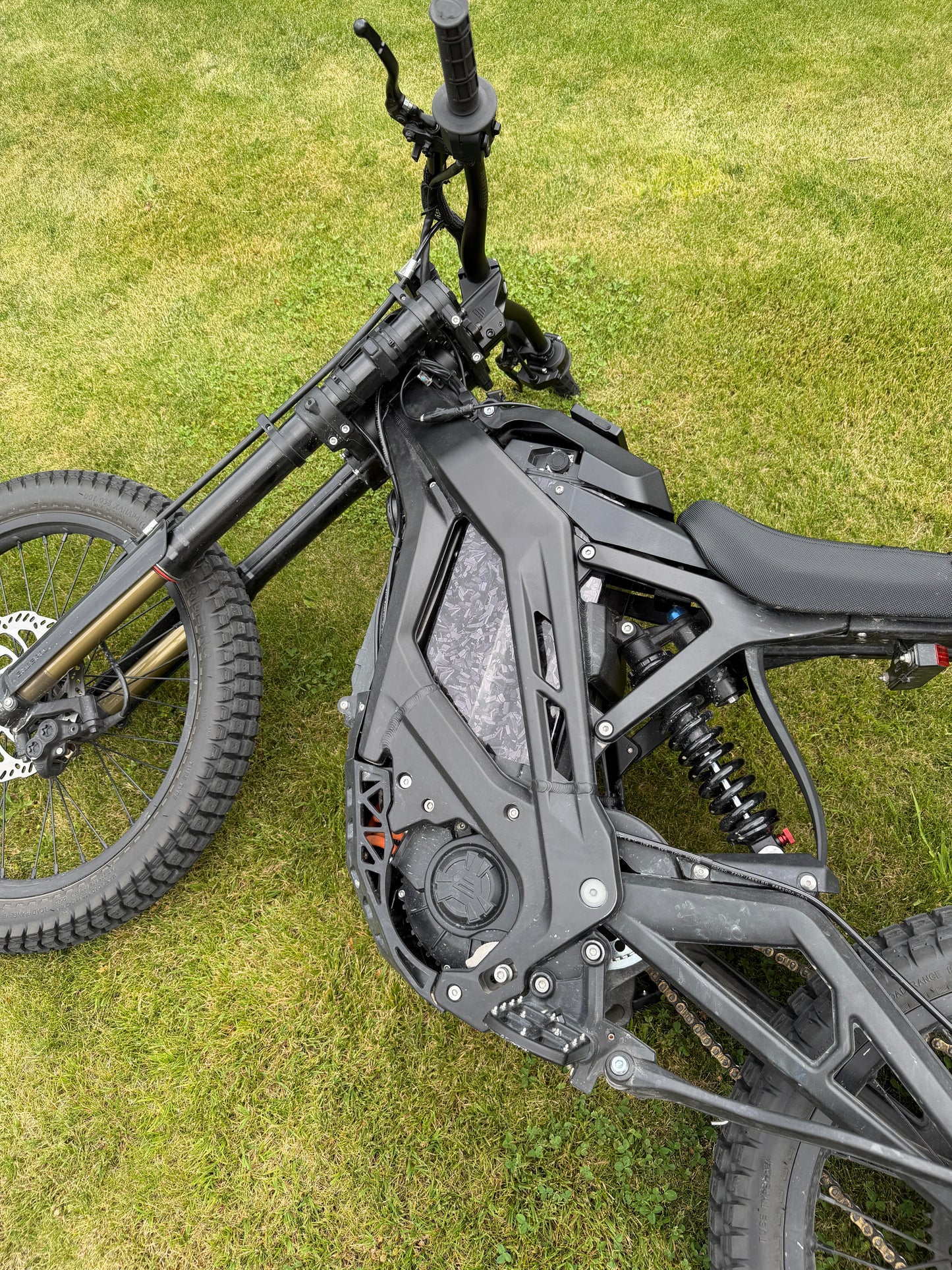 Forged Carbon Battery Wrap